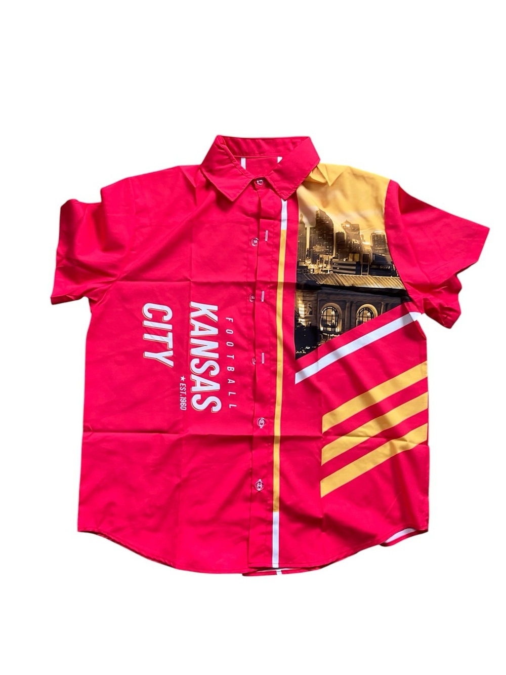 Kansas City Football Hawaiian Shirt